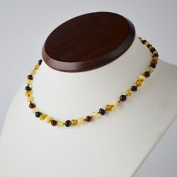 Teething necklace for baby new pop up clasp